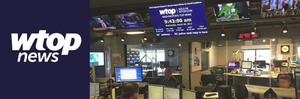 The WTOP News Room - One of many facilities that OLS worked to prepare for end of lease.